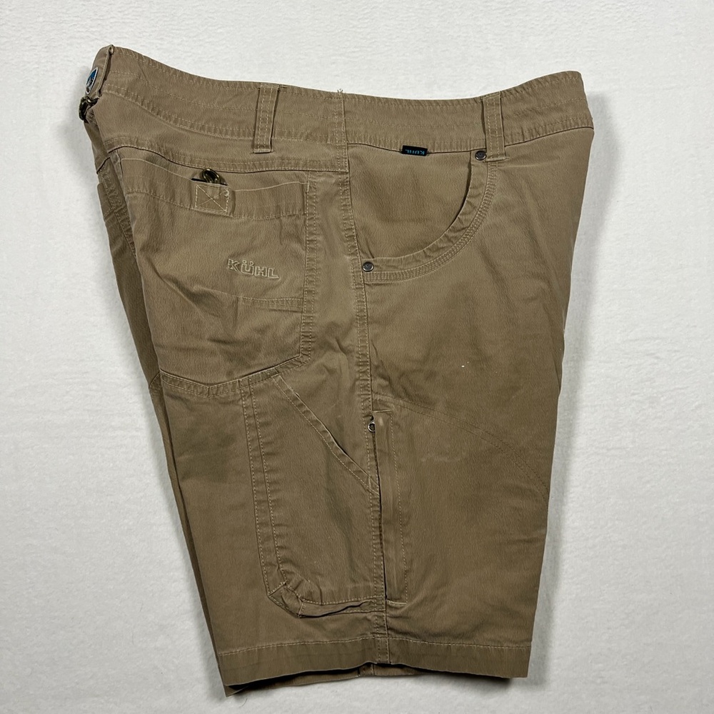 Kuhl RAMBLR Khakis Shorts Outdoor Hiking Mens Size 34 9” Inseam 8 Pocket - Picture 12 of 15